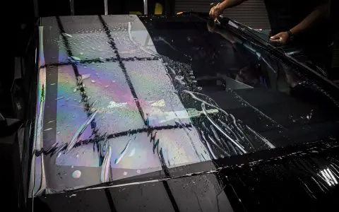 Gloss Black Cybertruck - PPF, Window tinting and ceramic coating 6 Gloss Black Cybertruck - PPF, Window tinting and ceramic coating