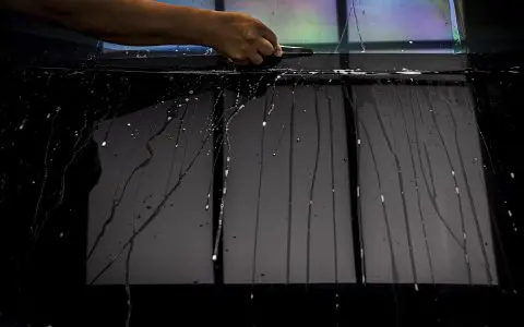 Gloss Black Cybertruck - PPF, Window tinting and ceramic coating 7 BPAS Jordan Lang Cybertruck 1920px 7