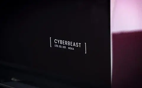 Blackberry Cybertruck - PPF and Custom branded graphics