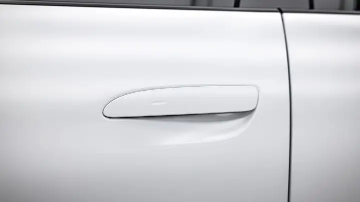 White Porsche Taycan - PPF, nano-ceramic window tint and ceramic coating