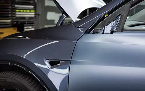 Thundercloud Model Y - Color-change vinyl wrap, Ceramic coating, and window tinting