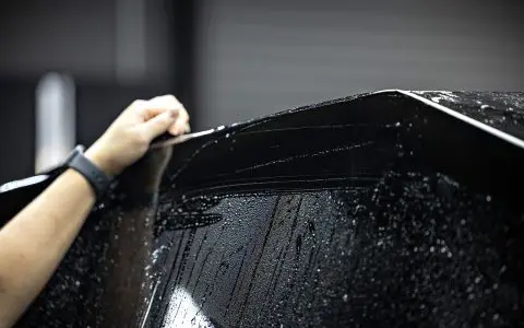 XPEL Gloss Black Cybertruck - PPF and XPEL Prime XR Plus nano-ceramic window tint