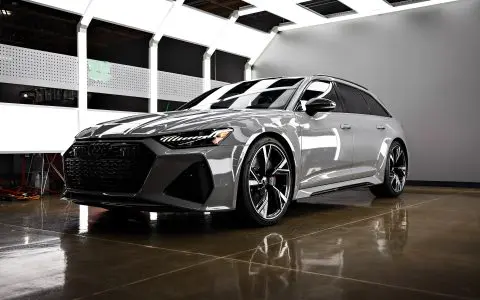 Audi RS6 Avant - high-gloss polish, PPF and Ceramic Coating