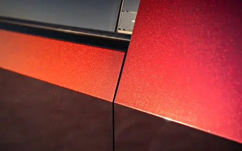 Obsidian Red Cybertruck - Full vehicle PURE Colored PPF