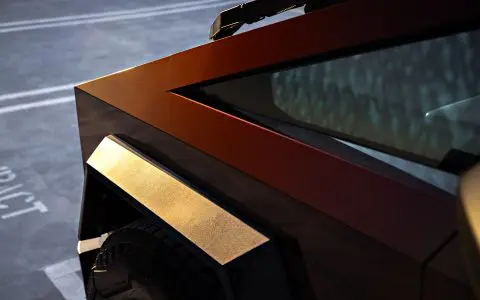 Obsidian Red Cybertruck - Full vehicle PURE Colored PPF