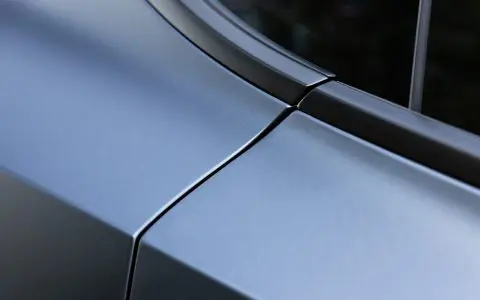Magnetic Black Model Y - Color-change wrap, Window tint and Emblem blackout