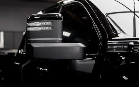 GMC Sierra HD 2500 Denali Ultimate - PPF, ceramic coating, window trim dechrome