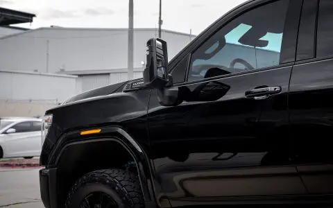 GMC Sierra HD 2500 Denali Ultimate - PPF, ceramic coating, window trim dechrome