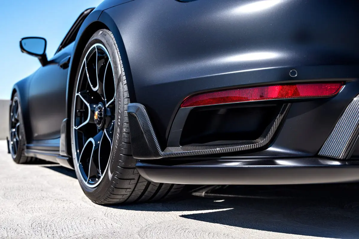 Stealth 992 Porsche 911 Turbo S Cabriolet - PPF, ceramic coating, Window tinting