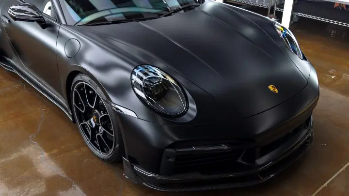 Stealth 992 Porsche 911 Turbo S Cabriolet - PPF, ceramic coating, Window tinting