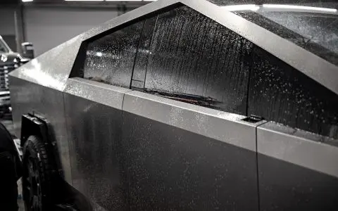 Matte Black Cybertruck - PURE Frozen Black Colored PPF and matte ceramic coating