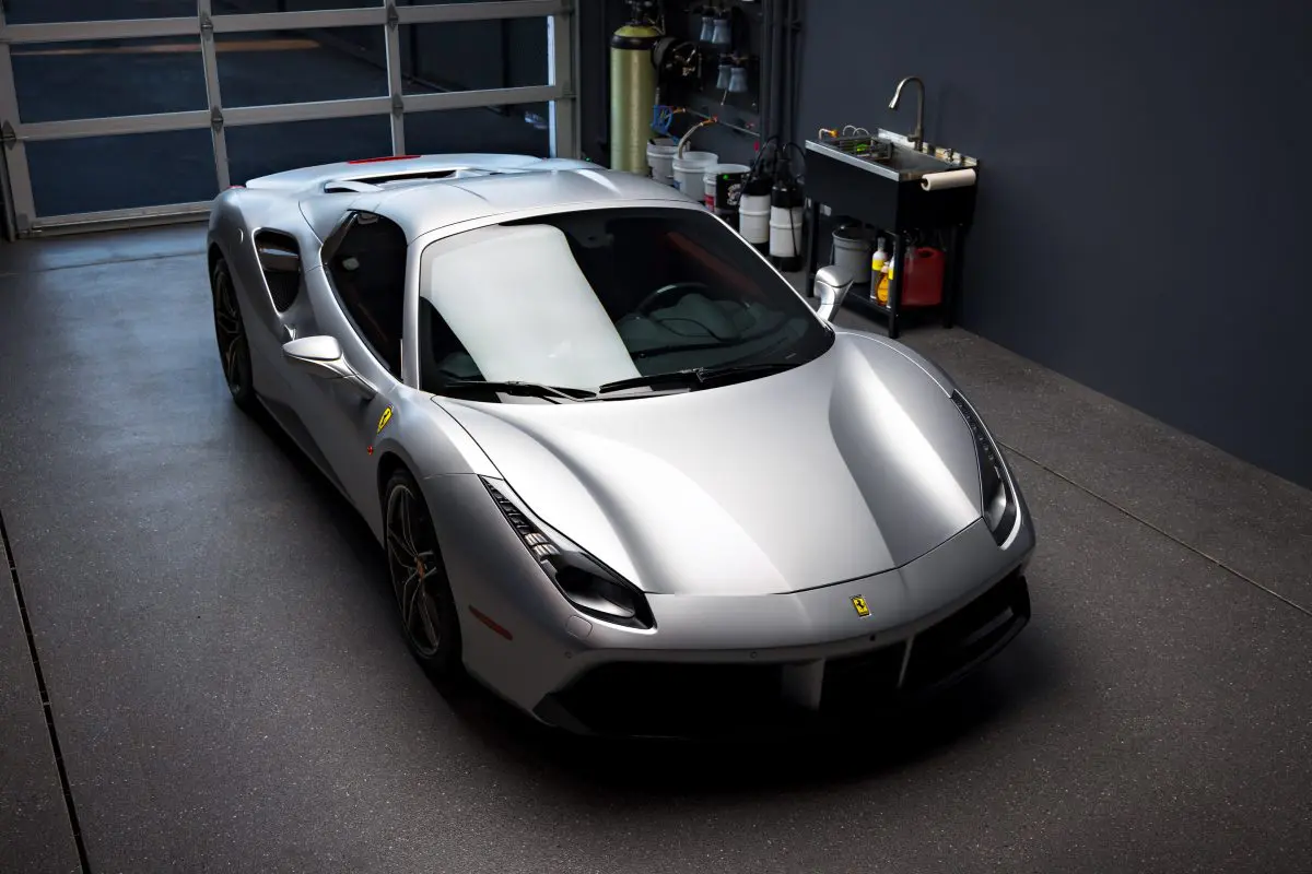 Argento Nurburgring Ferrari 488 Spider Gets Full XPEL PPF, Window Tint And More
