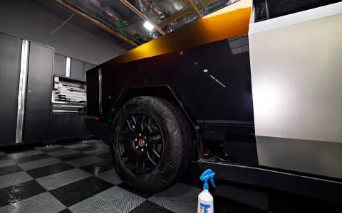 Assassin Red Cybertruck - Full vehicle FlexiShield Colored PPF and Nano-ceramic window tint