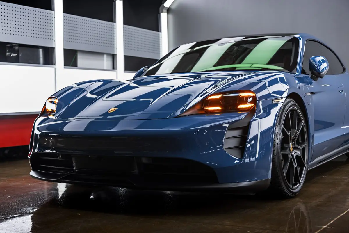 Porsche Taycan GTS Sport Turismo - Multi-stage paint correction, PPF and Ceramic Coating