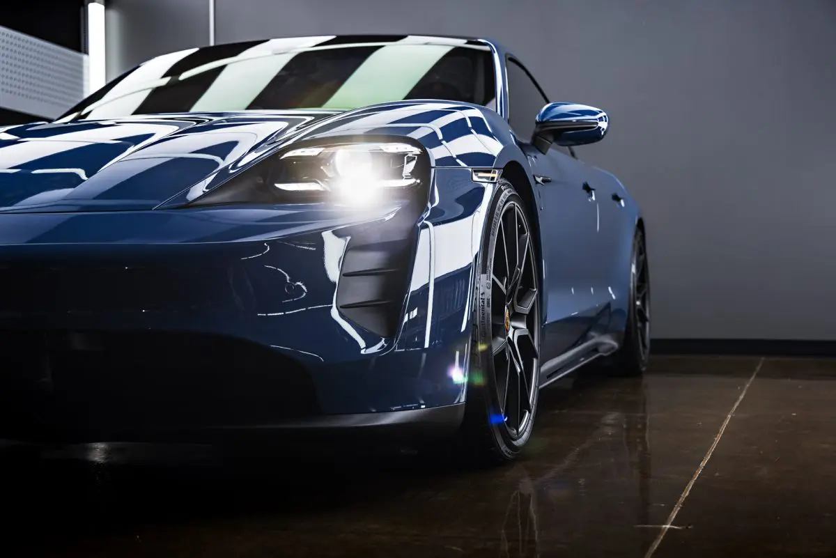 Porsche Taycan GTS Sport Turismo - Multi-stage paint correction, PPF and Ceramic Coating