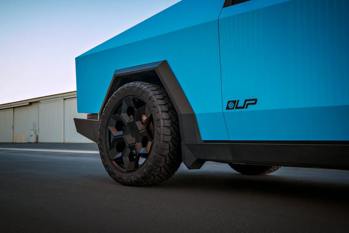 Sky Blue Cybertruck - Full vehicle FlexiShield Colored PPF