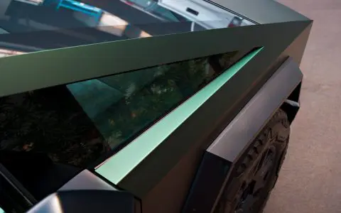 Satin Forest Green Cybertruck - PURE Colored PPF and Full vehicle matte ceramic coating