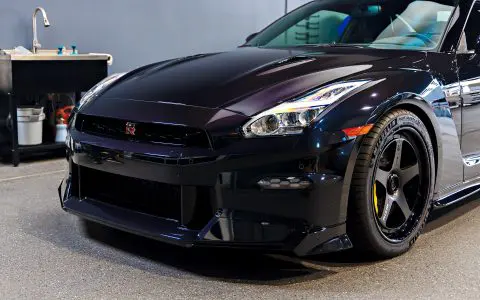 Midnight Purple R35 T-Spec GT-R - Full front-end XPEL Ultimate Plus PPF