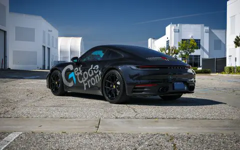 Porsche 911 - Custom brand graphics and Nano-ceramic window tint