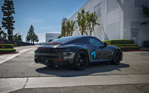Porsche 911 - Custom brand graphics and Nano-ceramic window tint