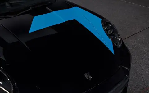 Porsche 911 - Custom brand graphics and Nano-ceramic window tint