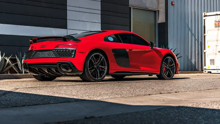 Red Audi R8 V10 - Paint correction, PPF, Windshield protection and More
