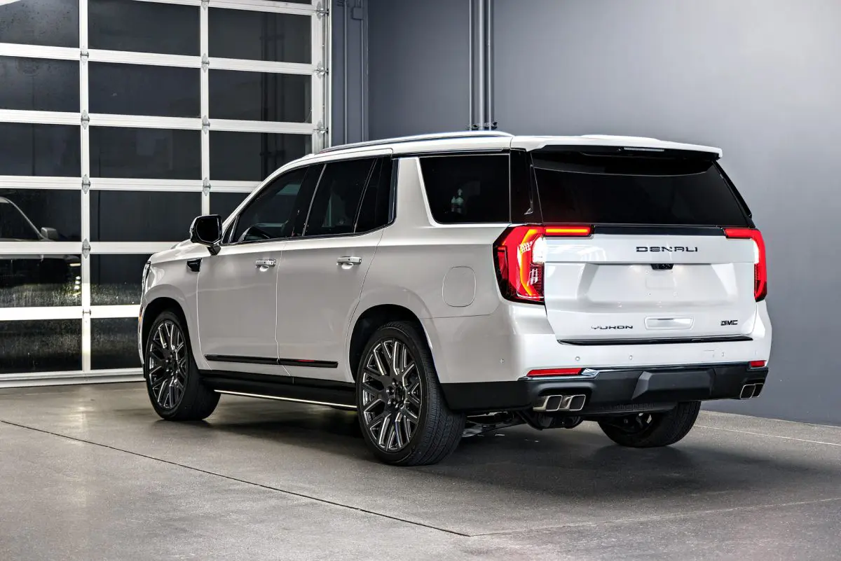 Summit White GMC Yukon Denali: Perfectly Protected & Looking Pristine