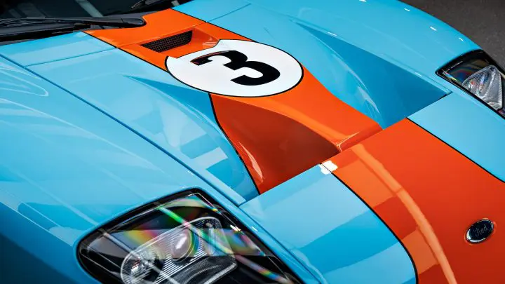 2006 Ford GT Heritage - XPEL Ultimate Plus PPF, interior & exterior concours detailing, Full vehicle paint machine polishing