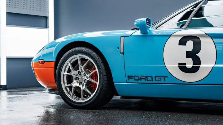 2006 Ford GT Heritage - XPEL Ultimate Plus PPF, interior & exterior concours detailing, Full vehicle paint machine polishing