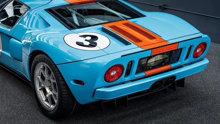 2006 Ford GT Heritage - XPEL Ultimate Plus PPF, interior & exterior concours detailing, Full vehicle paint machine polishing