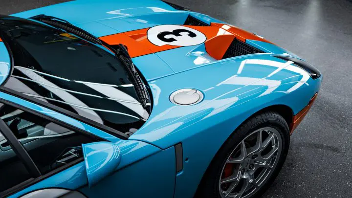 2006 Ford GT Heritage - XPEL Ultimate Plus PPF, interior & exterior concours detailing, Full vehicle paint machine polishing