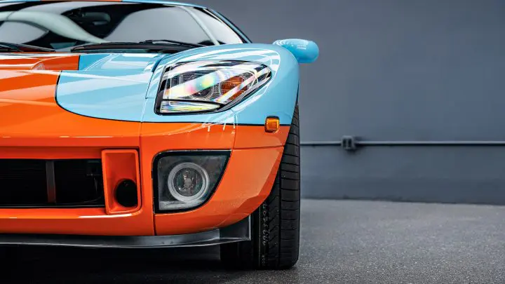 2006 Ford GT Heritage - XPEL Ultimate Plus PPF, interior & exterior concours detailing, Full vehicle paint machine polishing