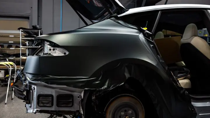 Dark Sage 2026 Tesla Model S - Full vehicle color-change vinyl, Ceramic Coating And More