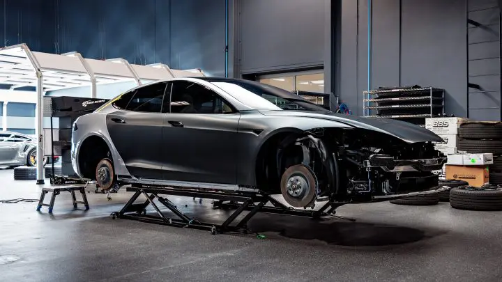 Dark Sage 2026 Tesla Model S - Full vehicle color-change vinyl, Ceramic Coating And More