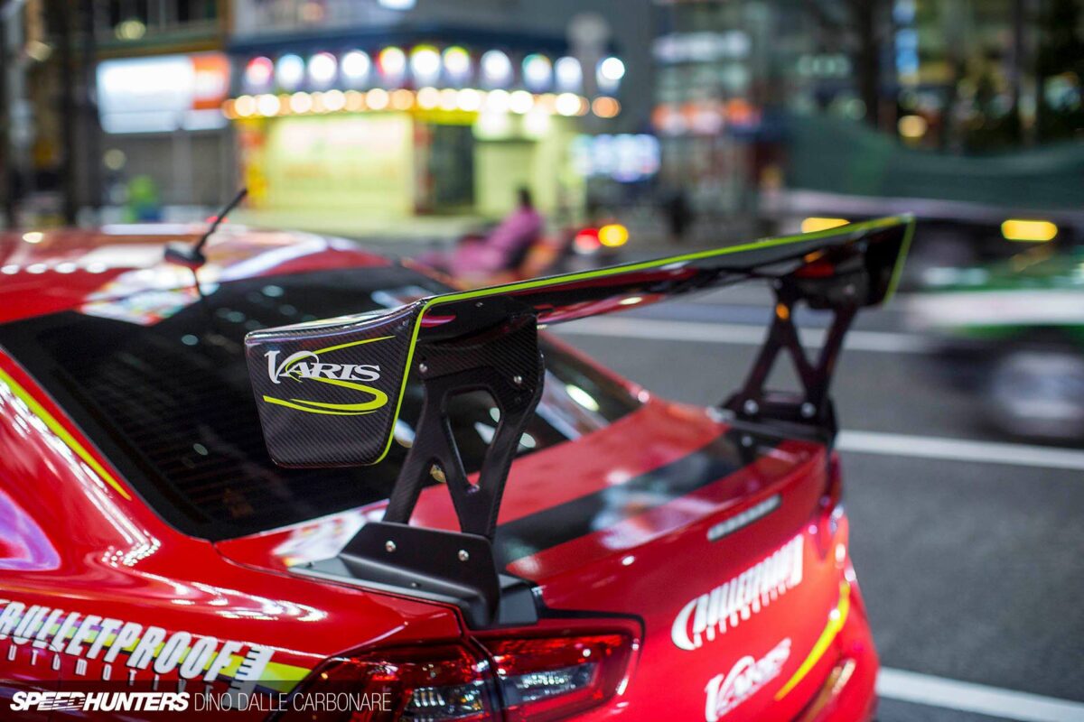 Varis V3 Widebody Mitsubishi Evo X - Color-Change Vinyl Wrap - Custom Graphics - Avery Dennison Gloss Carmine Red