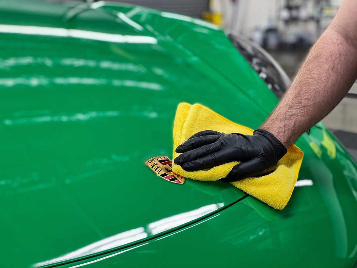 Bulletproof Auto Spa Team Working On Ceramic Coating For A Customer Image 19