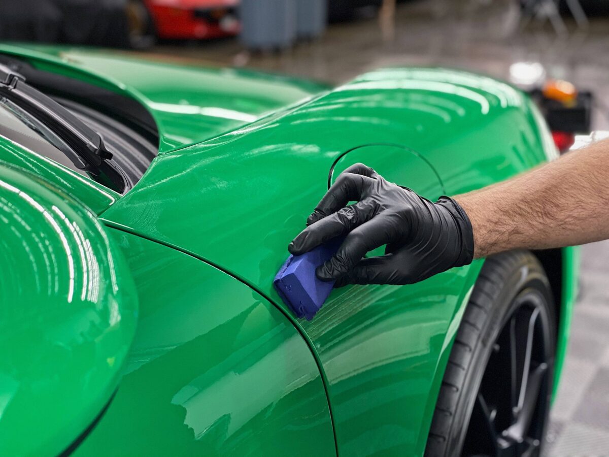 Bulletproof Auto Spa Team Working On Ceramic Coating For A Customer Image 20