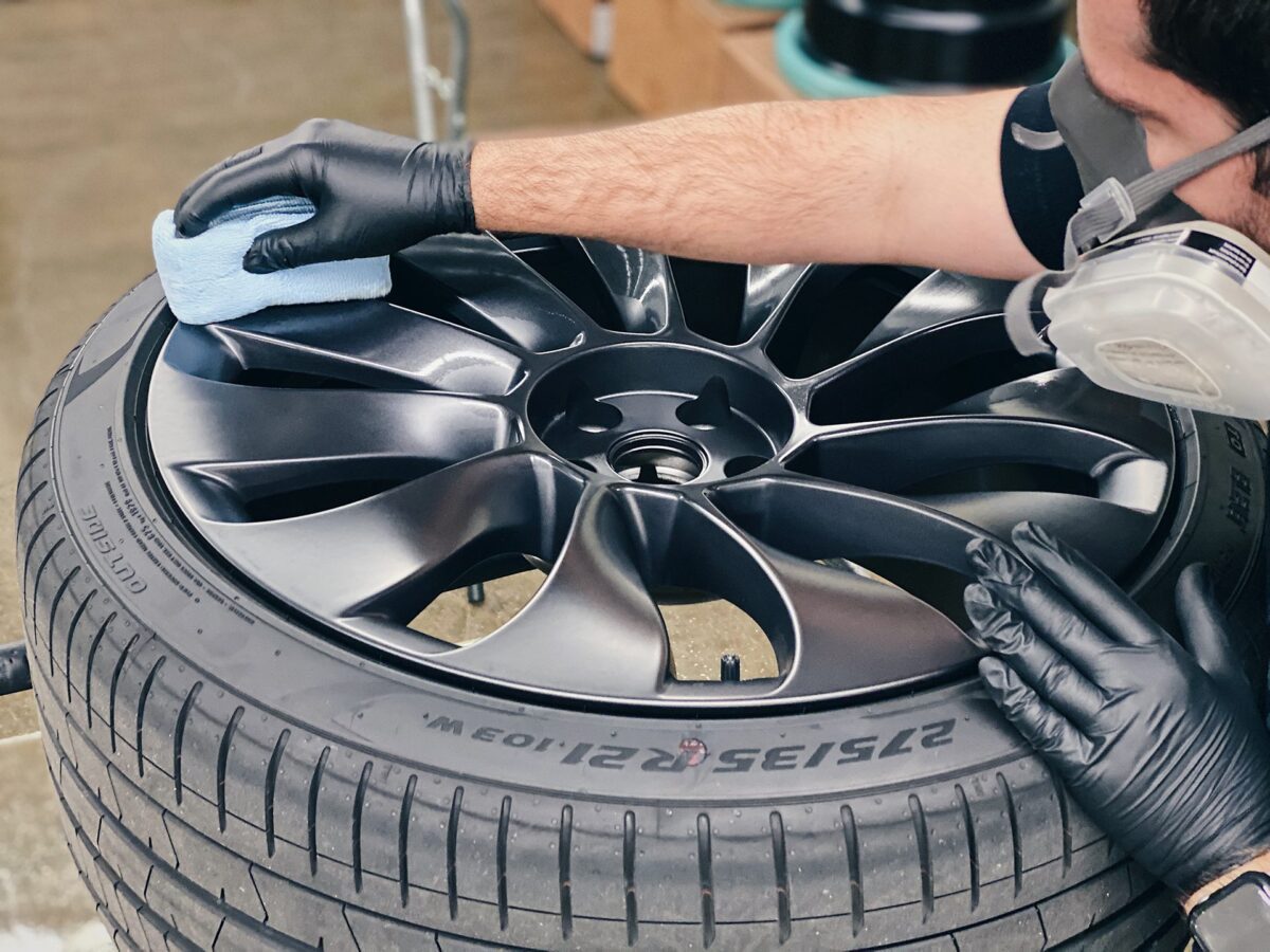 Bulletproof Auto Spa Team Working On Ceramic Coating For A Customer Image 22