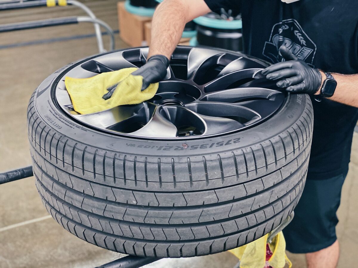Bulletproof Auto Spa Team Working On Ceramic Coating For A Customer Image 23
