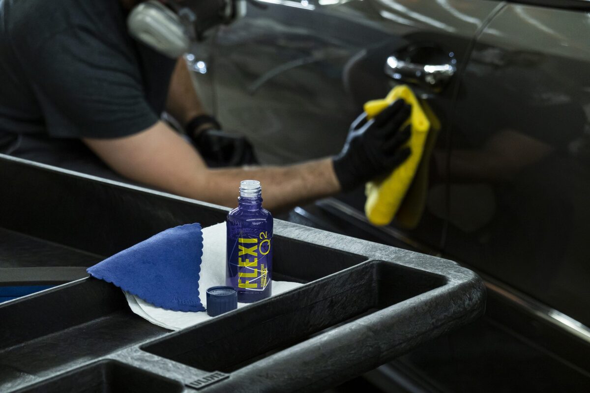 Bulletproof Auto Spa Team Working On Ceramic Coating For A Customer Image 6