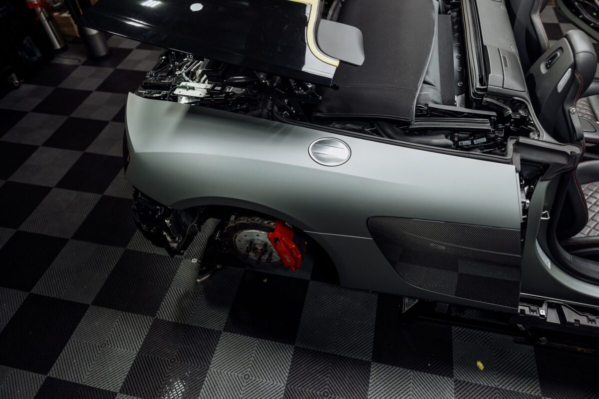 Audi R8 Color Change Vynil Wrap