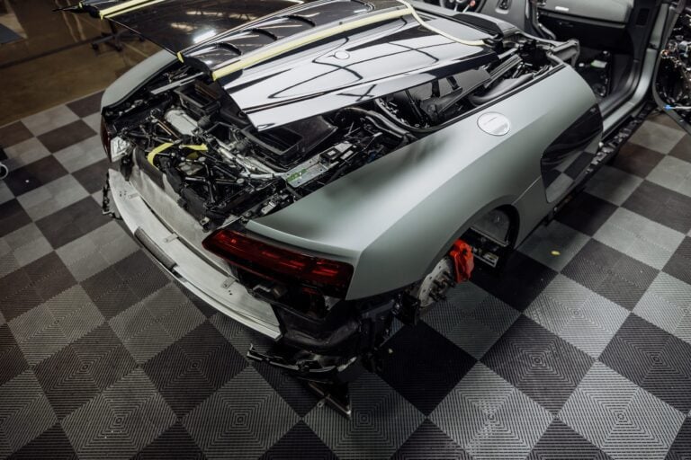 Audi R8 Color Change Vynil Wrap