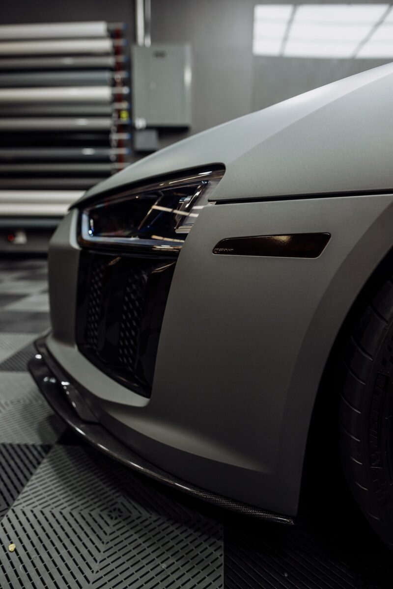 Audi R8 Color Change Vynil Wrap