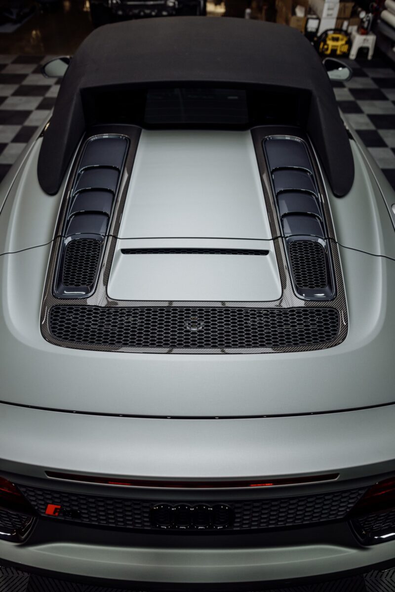 Audi R8 Color Change Vynil Wrap