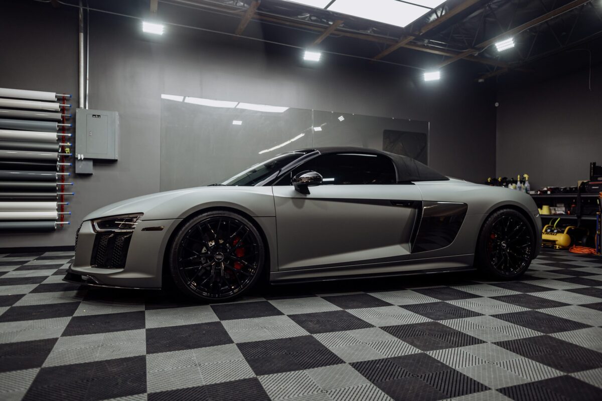 Audi R8 Color Change Vynil Wrap