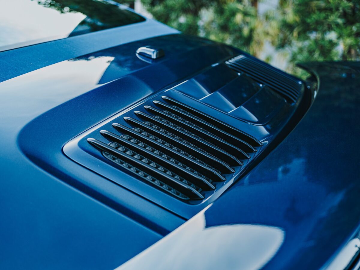 Blue Porsche 911 Full Paint Restoration