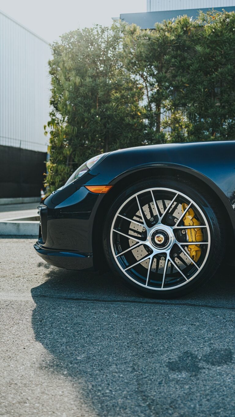 Blue Porsche 911 Full Paint Restoration