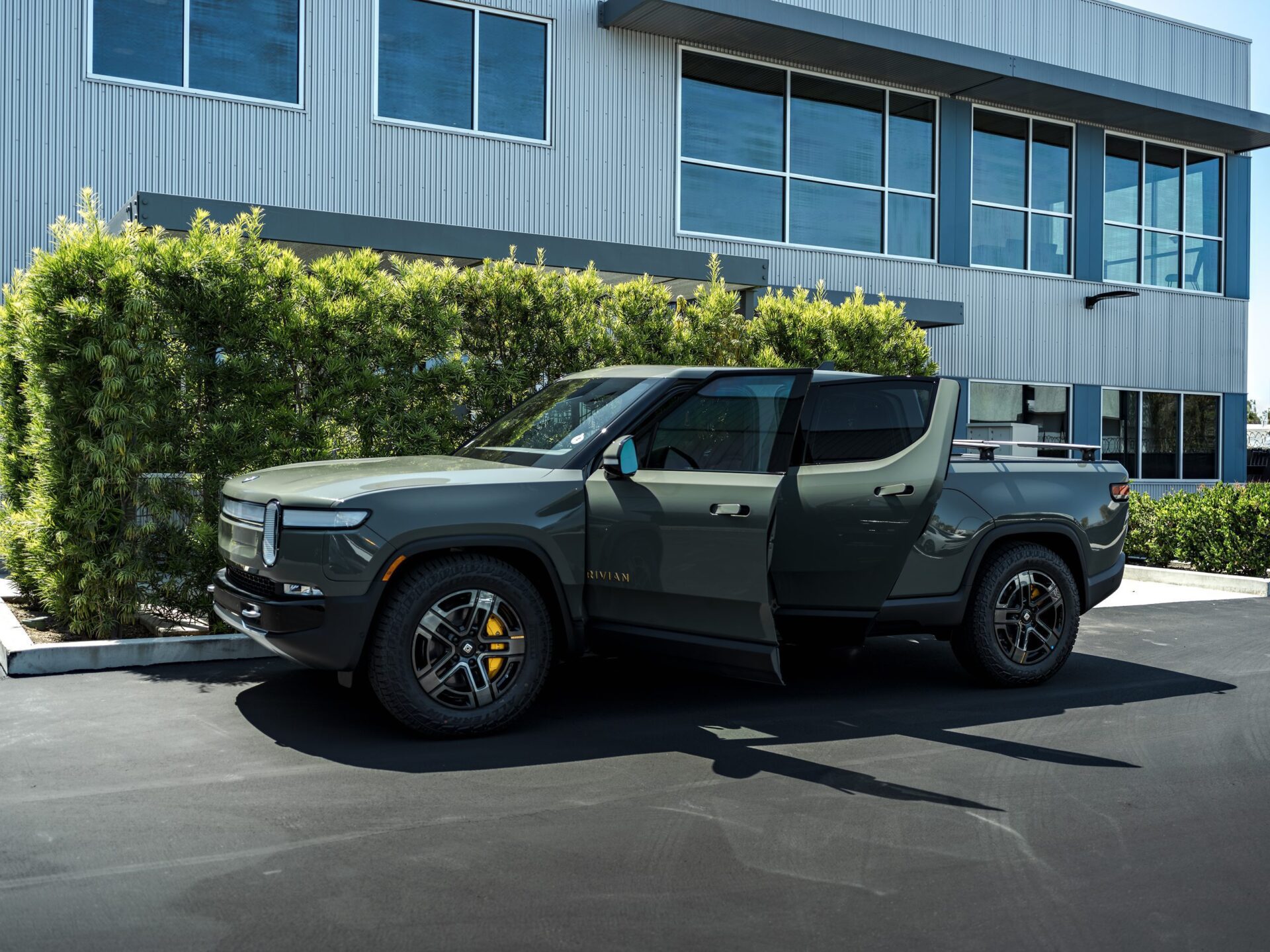 Rivian Premium Window Tint at Bulletproof Autospa