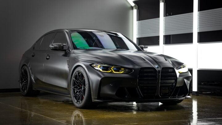 Stealth Black BMW G80 M3 - Paint Protection Film (PPF) and Ceramic Coating By Bulletproof Auto Spa Image (24)