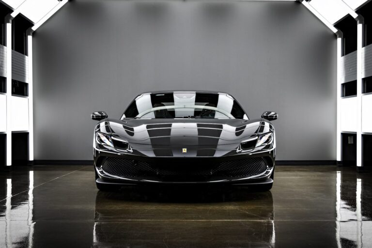 Grigio Silverstone Ferrari 296 GTB – XPEL Ultimate Plus Full Front-End PPF